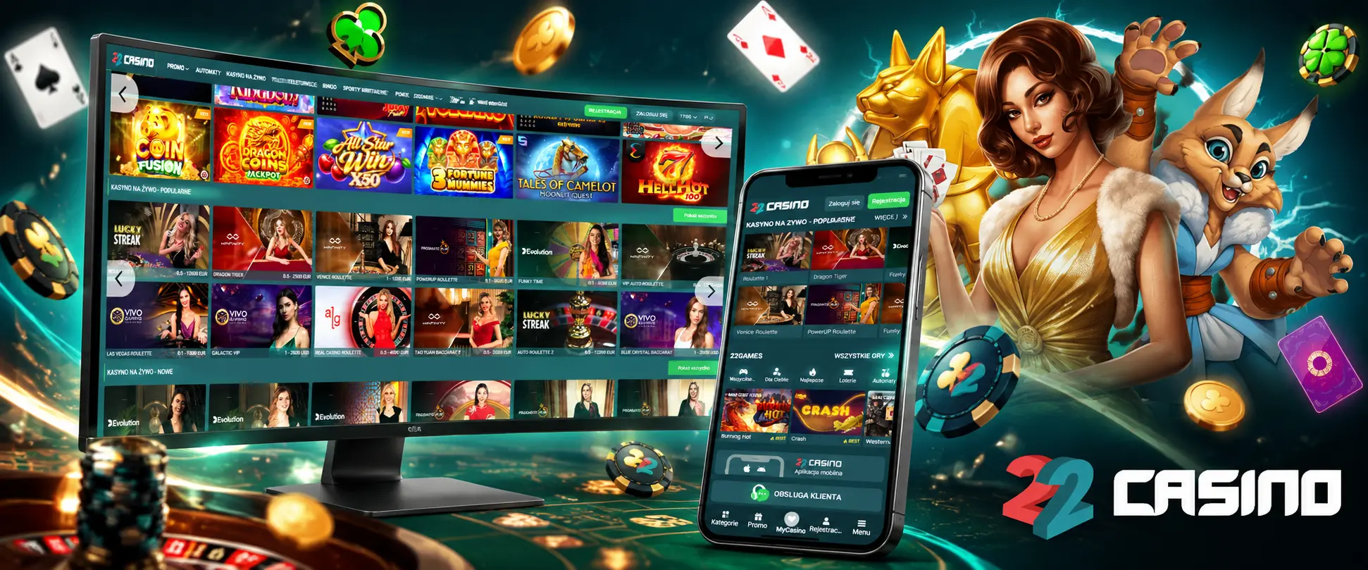 Jak zacząć grę w 22Casino?